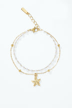 Bracelet étoile perlé