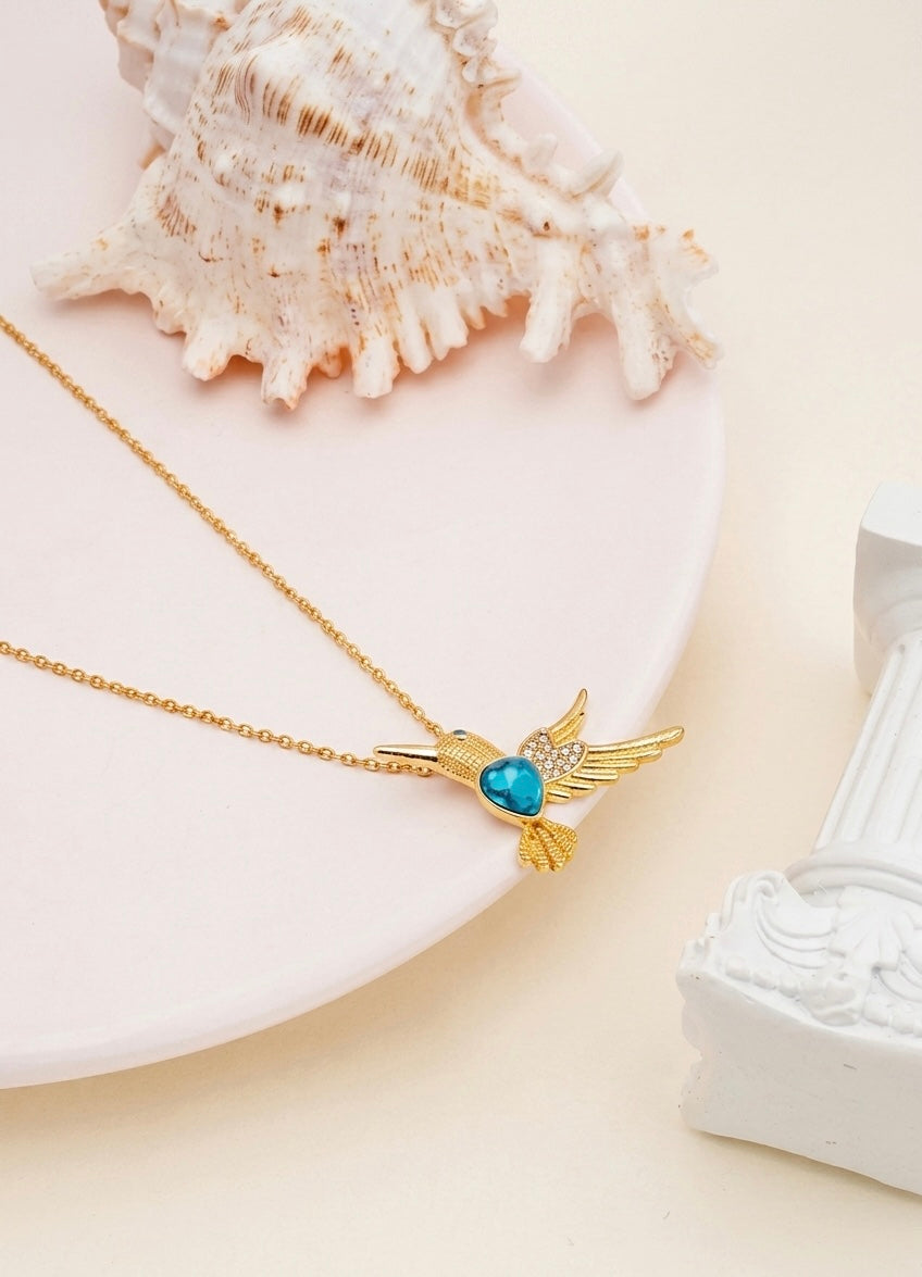 Collier Ti colibri