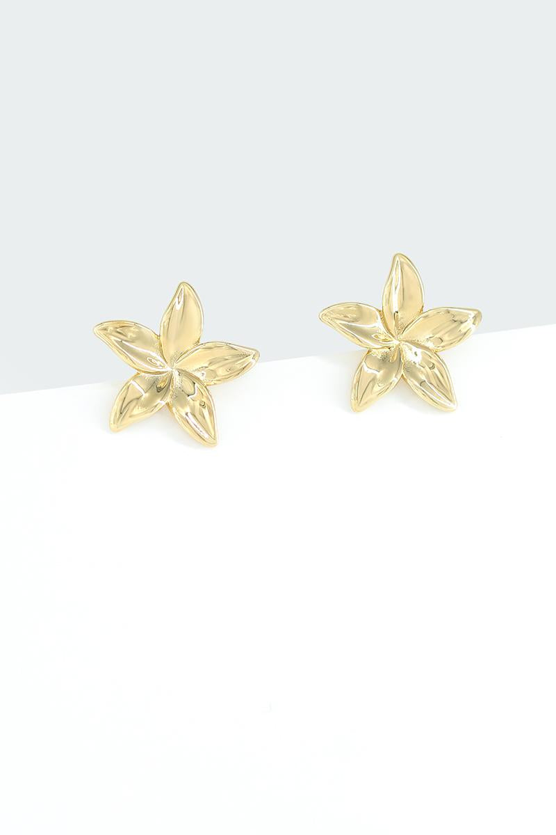 Boucles d’oreilles fleur