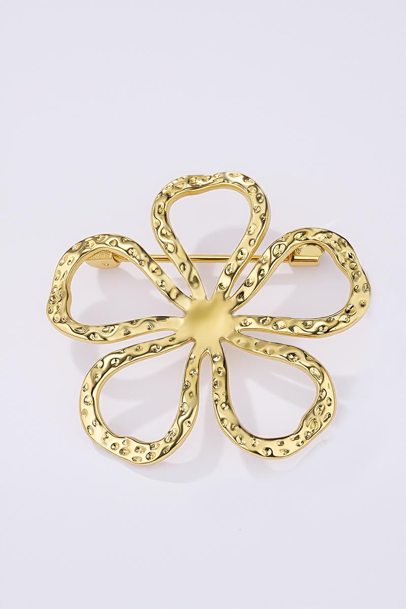 Broche fleur hibiscus
