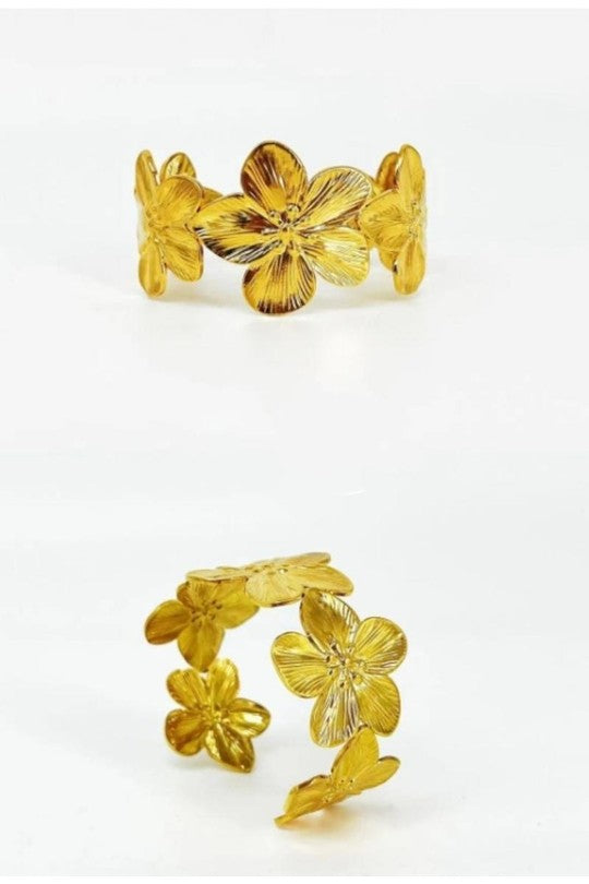 Bague couronne de fleur