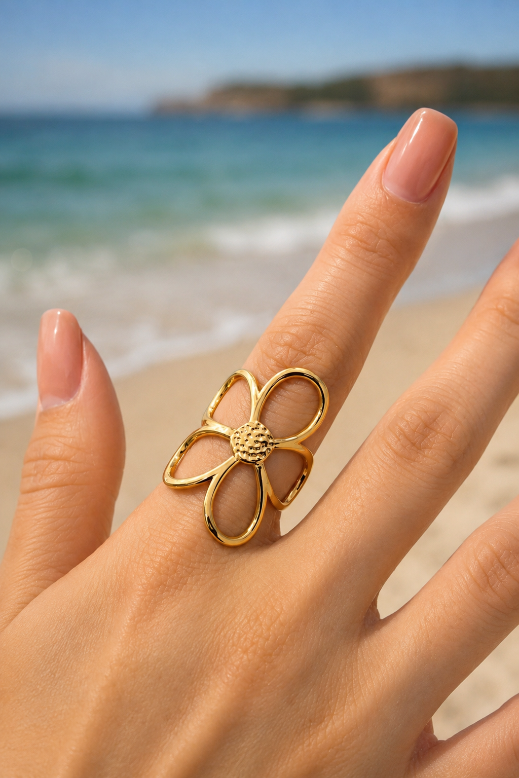 Bague hibiscus